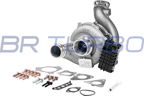 BR Turbo BRTX3557M - Turbocompresseur, suralimentation droxauto.com