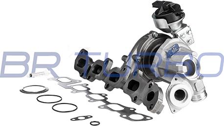 BR Turbo BRTX7668 - Turbocompresseur, suralimentation droxauto.com