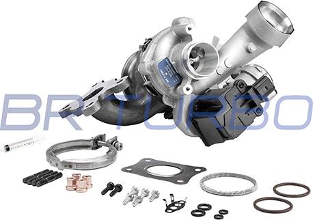 BR Turbo BRTX7667M - Turbocompresseur, suralimentation droxauto.com