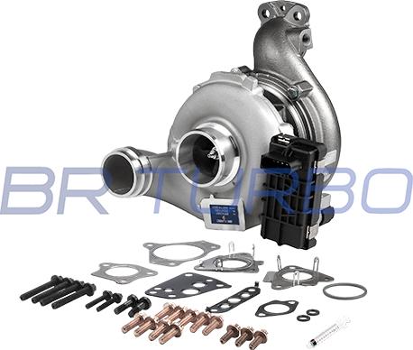 BR Turbo BRTX7882M - Turbocompresseur, suralimentation droxauto.com