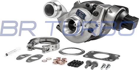 BR Turbo BRTX7718M - Turbocompresseur, suralimentation droxauto.com