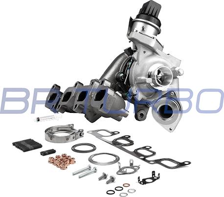 BR Turbo BRTX7777M - Turbocompresseur, suralimentation droxauto.com