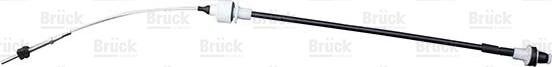 BRÜCK GERMANY 90522447-A - Tirette à câble, commande d'embrayage droxauto.com
