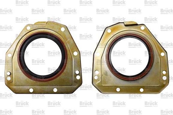 BRÜCK GERMANY 06H103171F - Bague d'étanchéité, vilebrequin droxauto.com