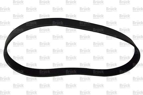 BRÜCK GERMANY 030903137AB - Courroie trapézoïdale à nervures droxauto.com