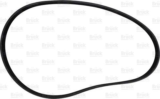 BRÜCK GERMANY 03L903137D - Courroie trapézoïdale à nervures droxauto.com