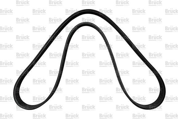 BRÜCK GERMANY 021145933H - Courroie trapézoïdale à nervures droxauto.com