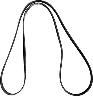 BRÜCK GERMANY 074903137AS - Courroie trapézoïdale à nervures droxauto.com