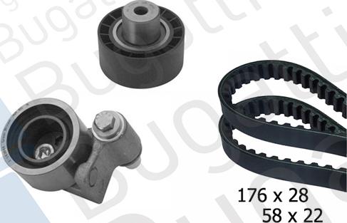 BUGATTI BKCD0469 - Kit de distribution droxauto.com