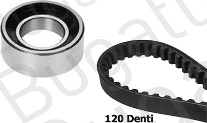 BUGATTI BKCD0318 - Kit de distribution droxauto.com