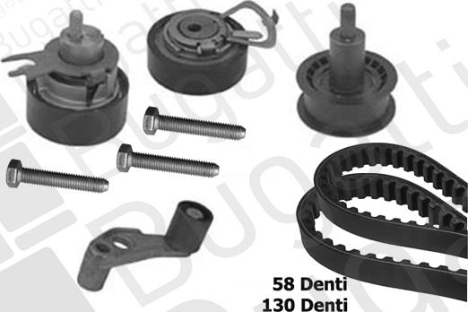 BUGATTI BKCD0289 - Kit de distribution droxauto.com