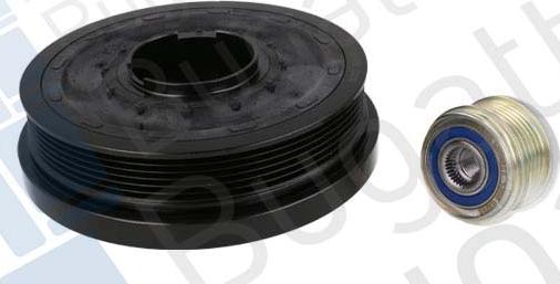 BUGATTI BPSD1285-ND - Poulie, vilebrequin droxauto.com