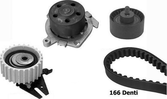 BUGATTI KBU5010A - Pompe à eau + kit de courroie de distribution droxauto.com