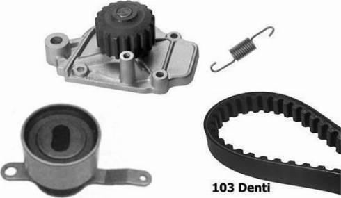 BUGATTI KBU5201A - Pompe à eau + kit de courroie de distribution droxauto.com