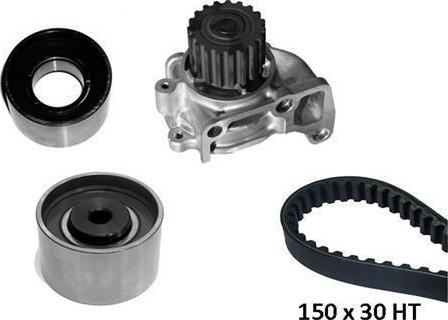 BUGATTI KBU10091A - Pompe à eau + kit de courroie de distribution droxauto.com