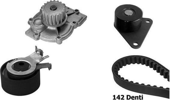 BUGATTI KBU10138C - Pompe à eau + kit de courroie de distribution droxauto.com