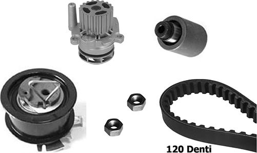 BUGATTI KBU10380C - Pompe à eau + kit de courroie de distribution droxauto.com