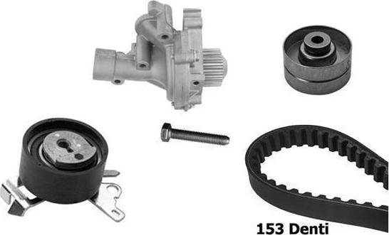 BUGATTI KBU10234A - Pompe à eau + kit de courroie de distribution droxauto.com