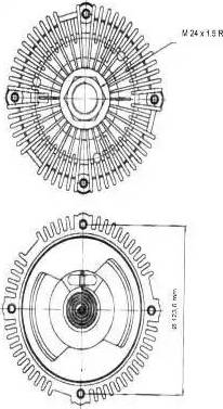 Bugiad BFC 036 - Embrayage, ventilateur de radiateur droxauto.com