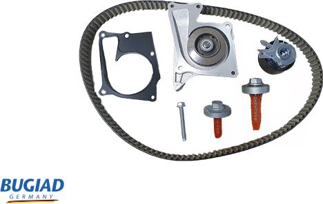 Bugiad BTB56539 - Pompe à eau + kit de courroie de distribution droxauto.com