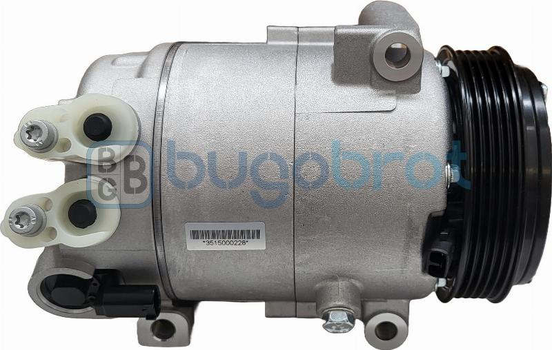 BUGOBROT 51-1141430X - Compresseur, climatisation droxauto.com