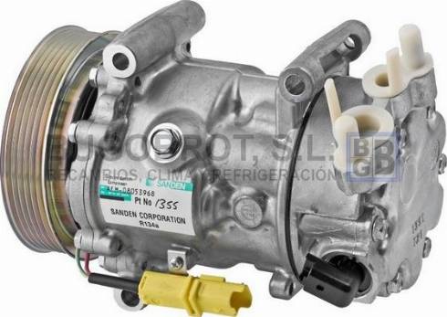 BUGOBROT 51-1355 - Compresseur, climatisation droxauto.com