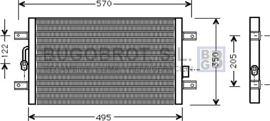 BUGOBROT 62-FT5196 - Condensateur, climatisation droxauto.com