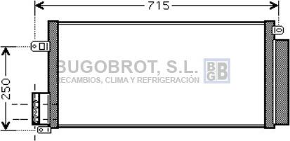 BUGOBROT 62-FT5310 - Condensateur, climatisation droxauto.com