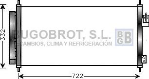 BUGOBROT 62-HD5248 - Condensateur, climatisation droxauto.com