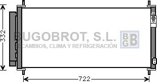 BUGOBROT 62-HD5264 - Condensateur, climatisation droxauto.com