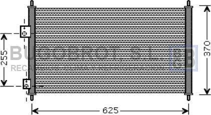 BUGOBROT 62-HD5202 - Condensateur, climatisation droxauto.com