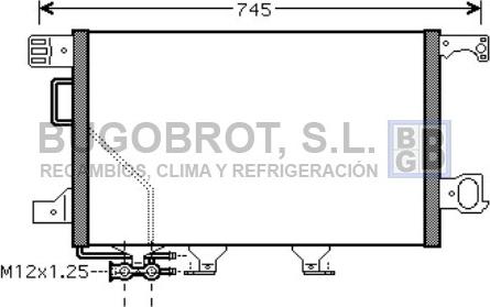 BUGOBROT 62-MS5360 - Condensateur, climatisation droxauto.com