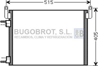 BUGOBROT 62-OL5452 - Condensateur, climatisation droxauto.com