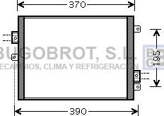 BUGOBROT 62-PR5052 - Condensateur, climatisation droxauto.com