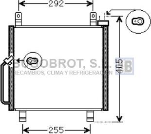 BUGOBROT 62-SZ5119 - Condensateur, climatisation droxauto.com