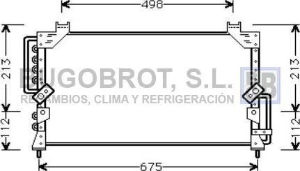 BUGOBROT 62-TO5191 - Condensateur, climatisation droxauto.com