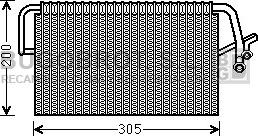 BUGOBROT 70-MSV543 - Évaporateur climatisation droxauto.com