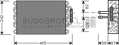 BUGOBROT 70-MSV008 - Évaporateur climatisation droxauto.com