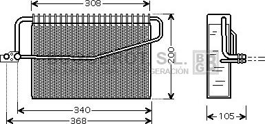 BUGOBROT 70-MSV381 - Évaporateur climatisation droxauto.com