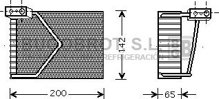 BUGOBROT 70-MSV328 - Évaporateur climatisation droxauto.com
