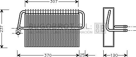 BUGOBROT 70-MSV272 - Évaporateur climatisation droxauto.com