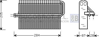 BUGOBROT 70-OLV344 - Évaporateur climatisation droxauto.com