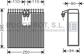 BUGOBROT 70-TOV390 - Évaporateur climatisation droxauto.com