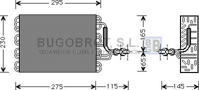 BUGOBROT 70-VWV171 - Évaporateur climatisation droxauto.com