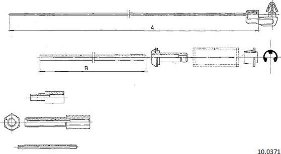 Cabor 10.0371 - Câble d'accélération droxauto.com
