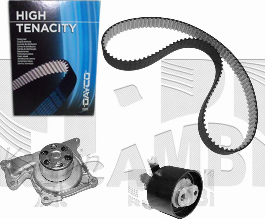 Caliber 0708KRW - Pompe à eau + kit de courroie de distribution droxauto.com