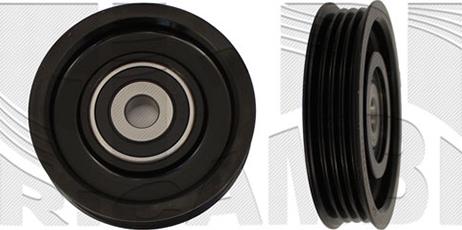 Caliber 89276 - Poulie renvoi / transmission, courroie trapézoïdale à nervures droxauto.com