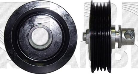 Caliber 87538 - Poulie renvoi / transmission, courroie trapézoïdale à nervures droxauto.com