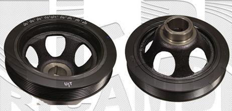 Caliber 87651 - Poulie, vilebrequin droxauto.com