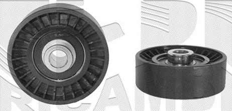 Caliber 76265 - Poulie renvoi / transmission, courroie trapézoïdale à nervures droxauto.com